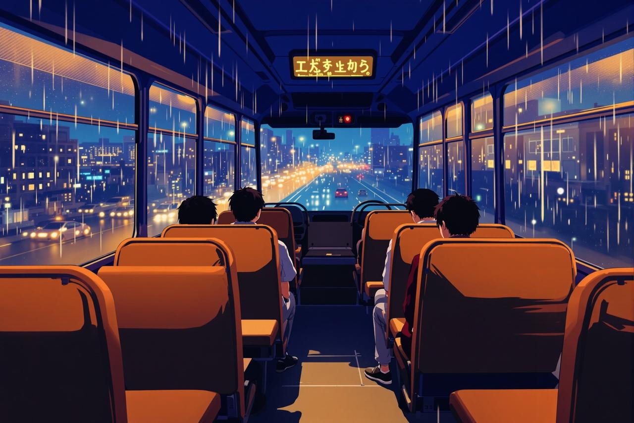 Ai承认短剧 - 夜班巴士 Ai承认短剧 - 夜班巴士 - 深夜疗愈动漫短剧